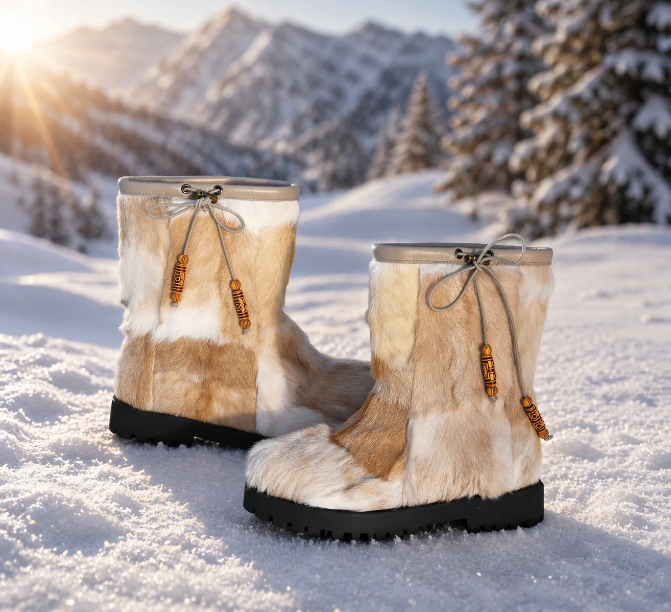 MOGSki SPECKLED SHEARLING SNOW BOOT sold by MOGSki product image thumbnail 2