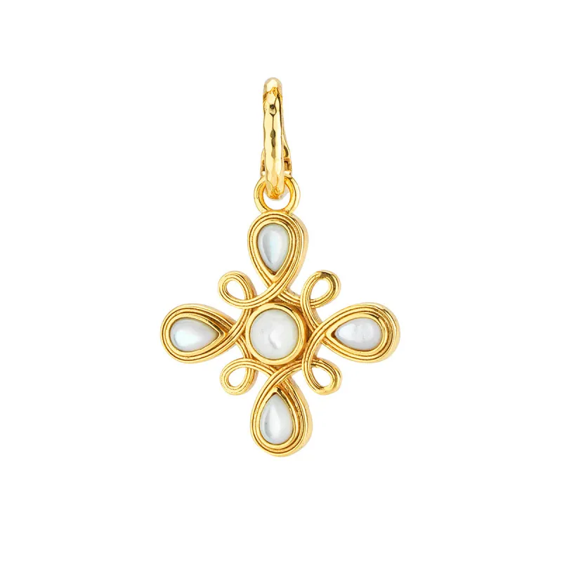 Monique Gem Charm/Pendant - MOP made by Capucine De Wulf