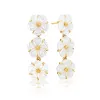 Mermaid Garden Petite Linear Earrings - MOP sold by Capucine De Wulf