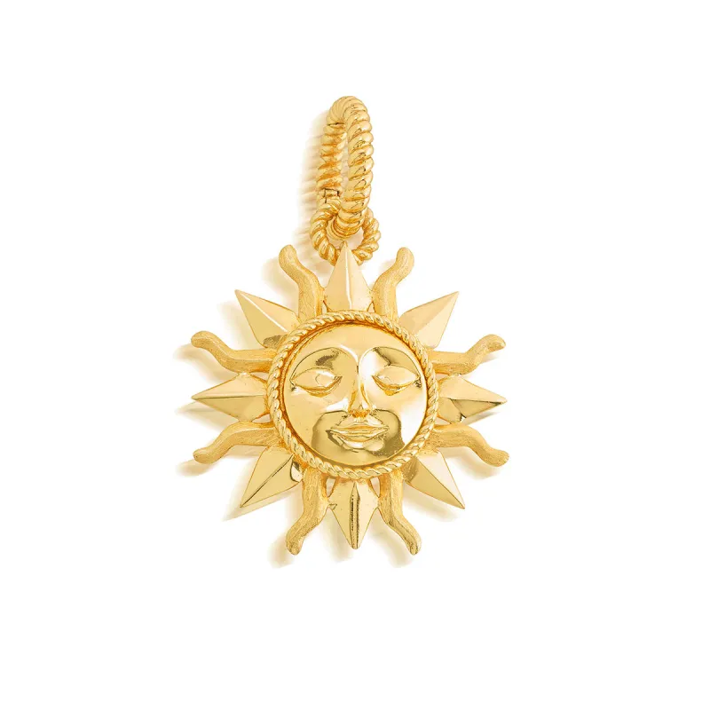 Soleil Pendant - Gold sold by Capucine De Wulf