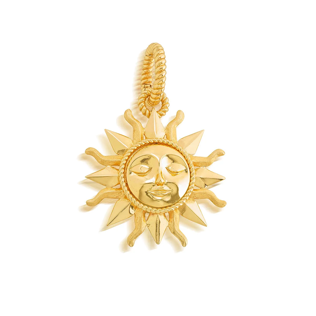 Soleil Charm/Pendant - Gold sold by Capucine De Wulf
