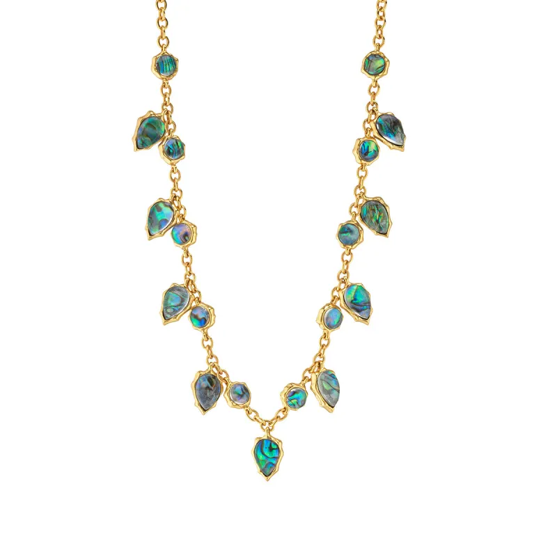 Aurora Necklace, 16"+2.5" - Abalone sold by Capucine De Wulf