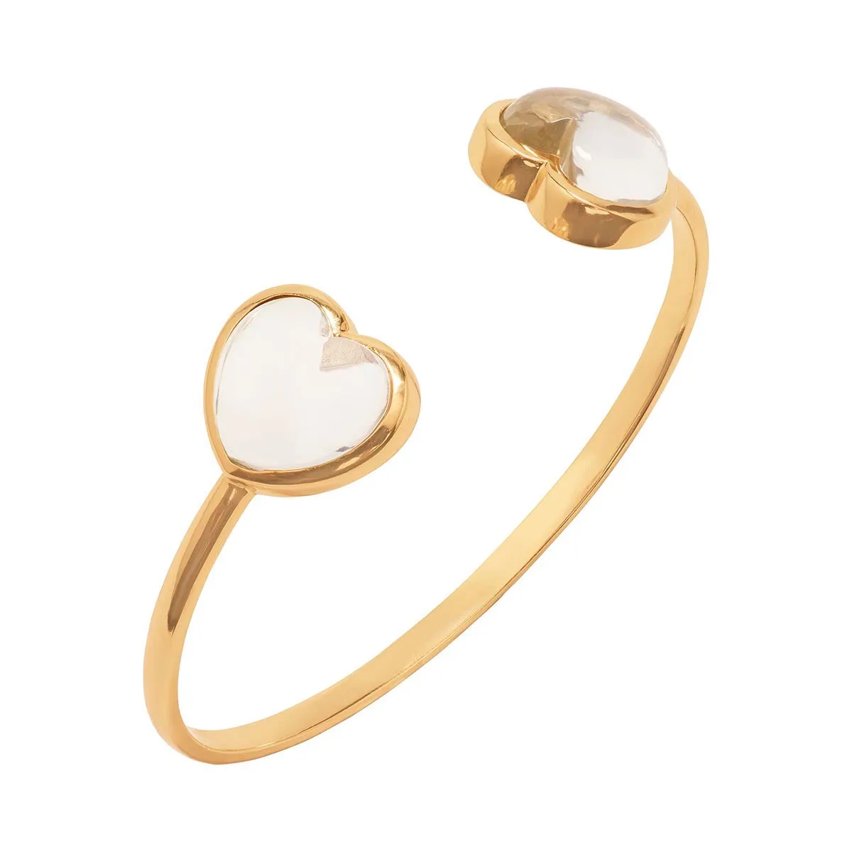 Love Bangle - Clear Quartz sold by Capucine De Wulf product image thumbnail 5