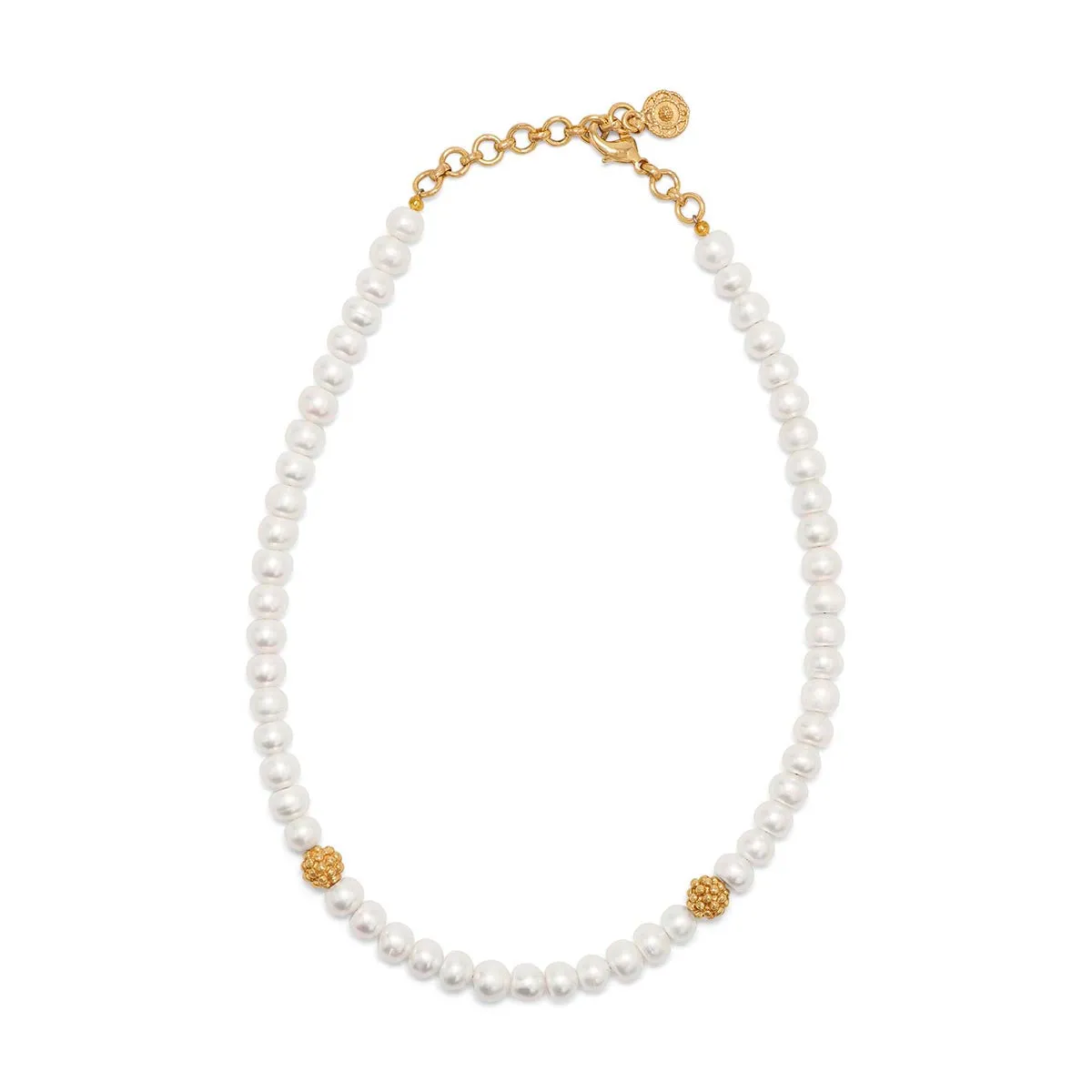 Berry Single Strand Necklace, 16"+2'' - Pearl sold by Capucine De Wulf product image thumbnail 5