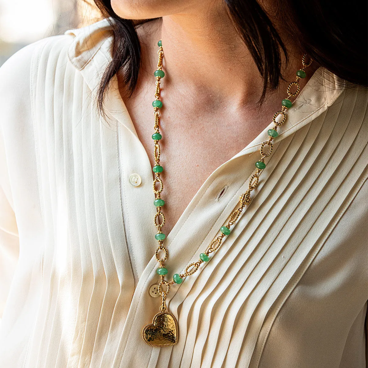Berry & Bead Chain, 24" - Meadow Jade sold by Capucine De Wulf product image thumbnail 5