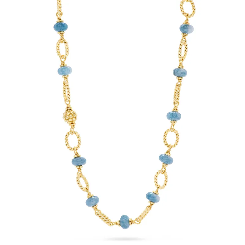 Berry & Bead Chain, 24" - Ocean Jade sold by Capucine De Wulf