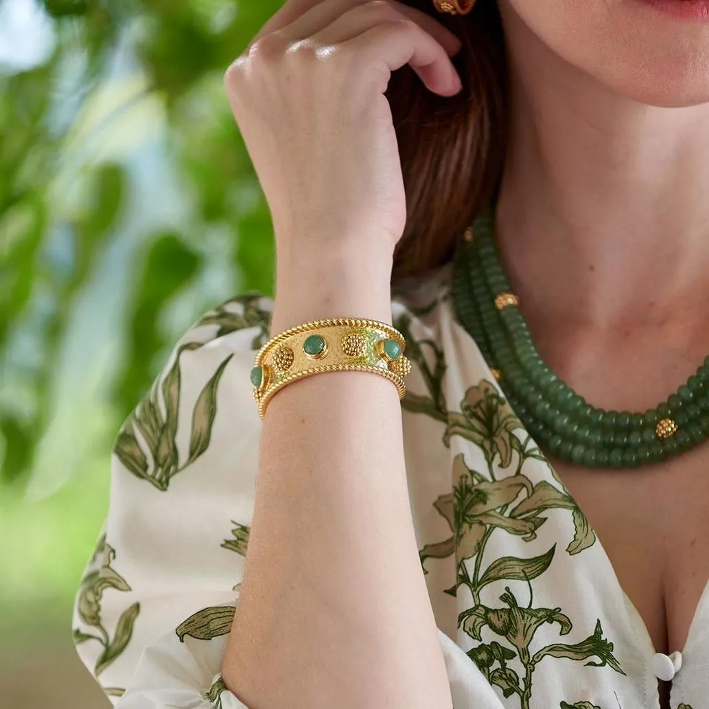 Berry Gem Cuff - Meadow Jade sold by Capucine De Wulf product image thumbnail 4