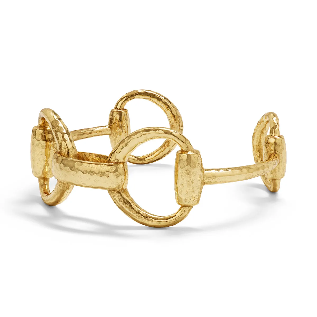 Equestrian Snaffle Bit Cuff - Gold sold by Capucine De Wulf