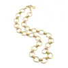 Cleopatra Grande Link Necklace, 16"+2'' - Gold sold by Capucine De Wulf