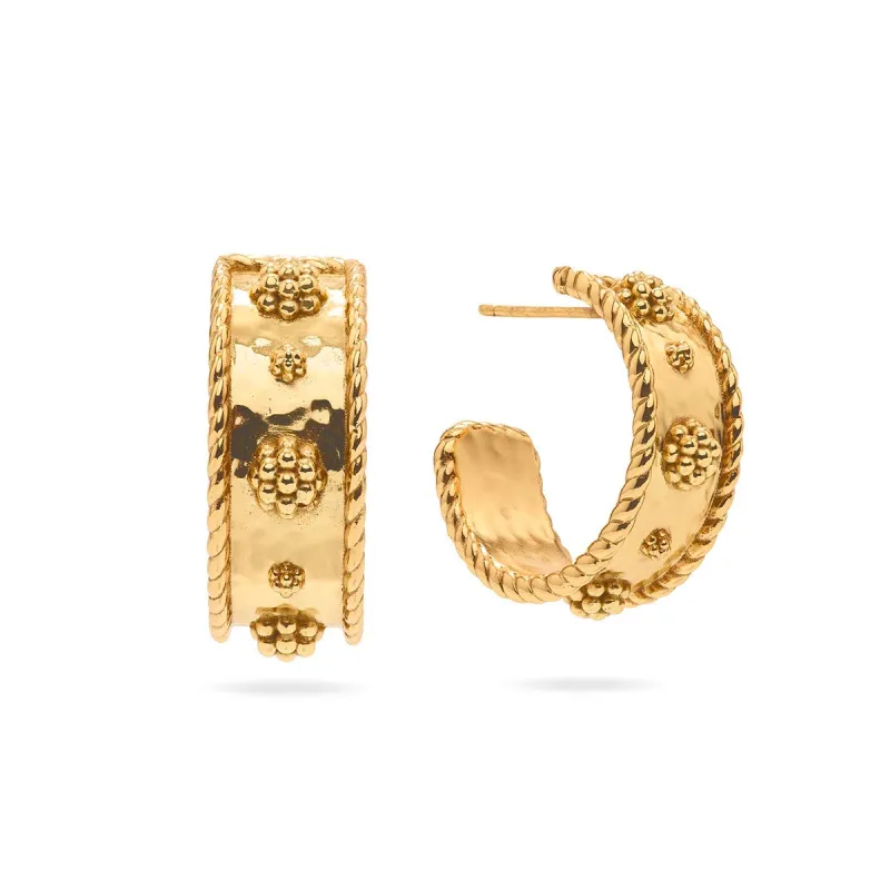 Berry Classic Small Hoop Earrings - Gold sold by Capucine De Wulf