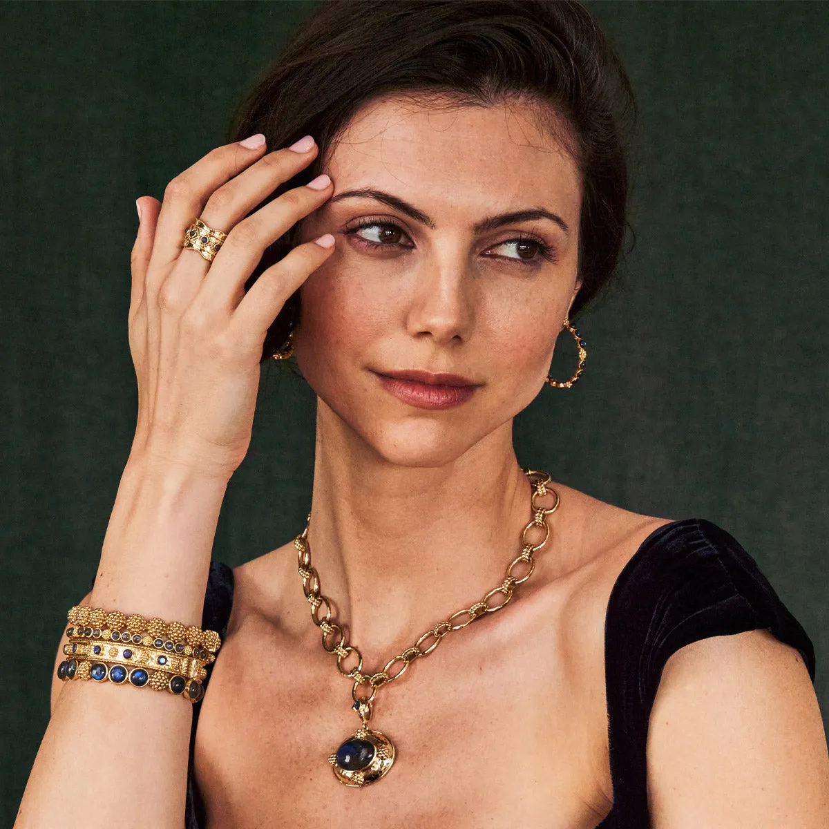 Berry Eternity Hinged Bangle sold by Capucine De Wulf product image thumbnail 3