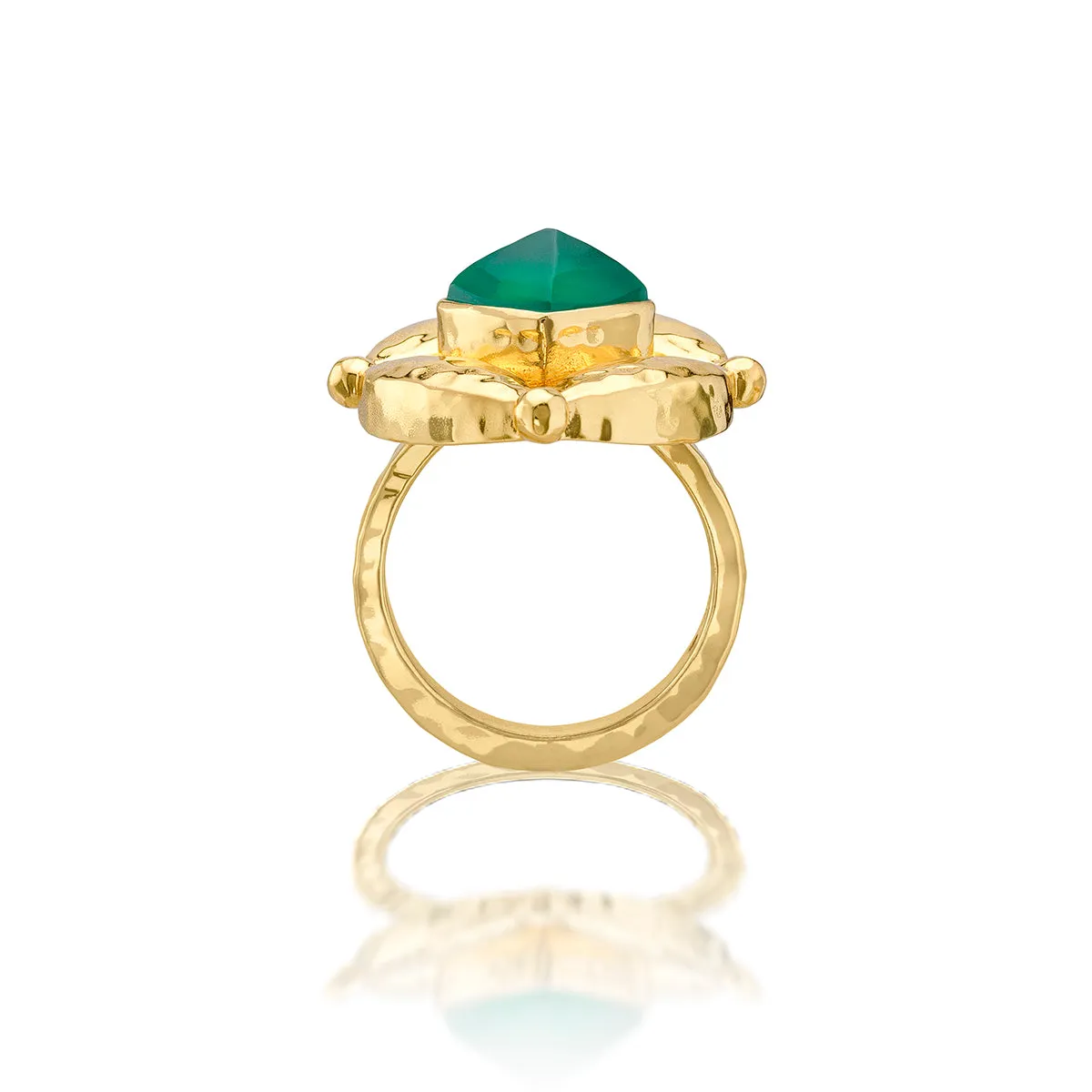 Mystic Eye Ring - Green Onyx sold by Capucine De Wulf product image thumbnail 3