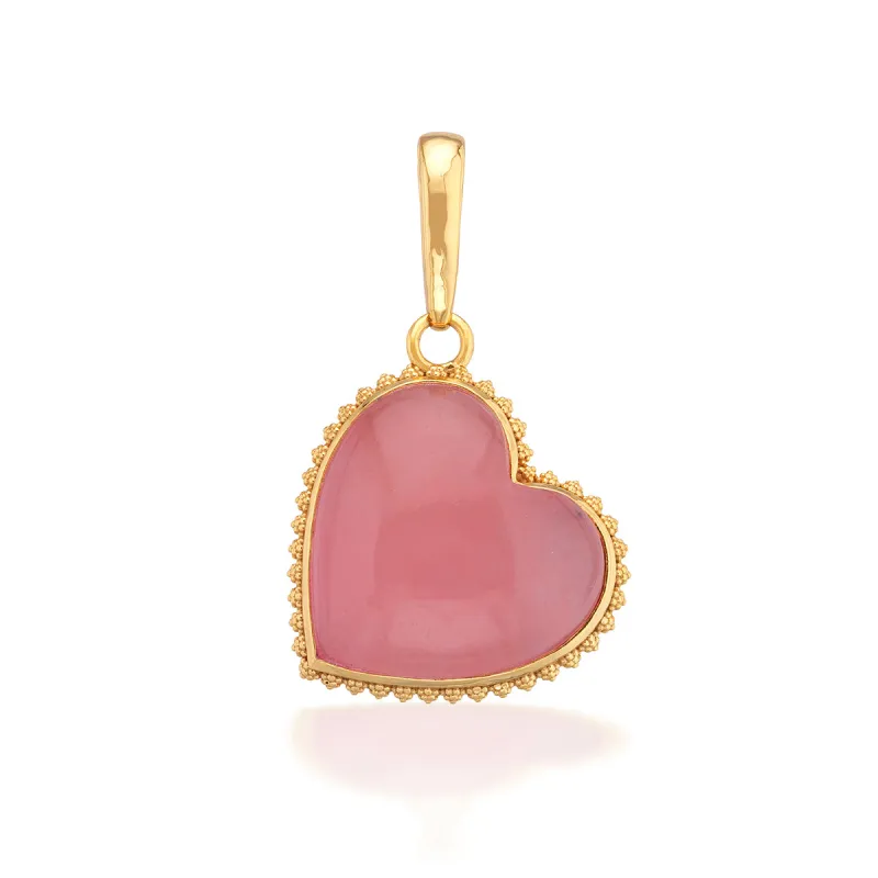 Love Gem Charm/Pendant - Pink sold by Capucine De Wulf