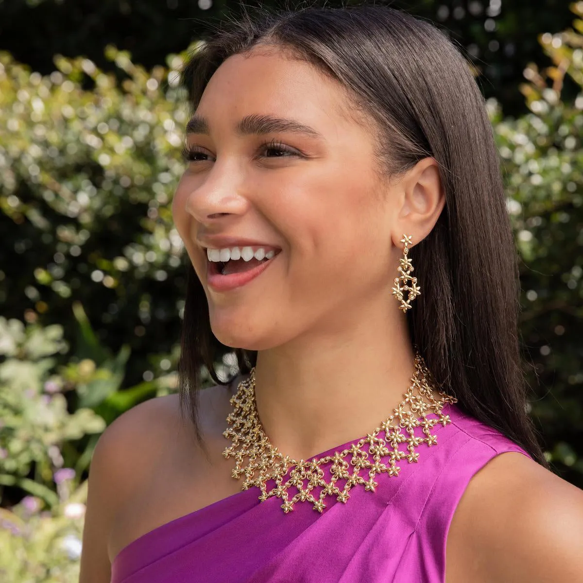 Jasmine Drop Earrings - Pearl White sold by Capucine De Wulf product image thumbnail 2