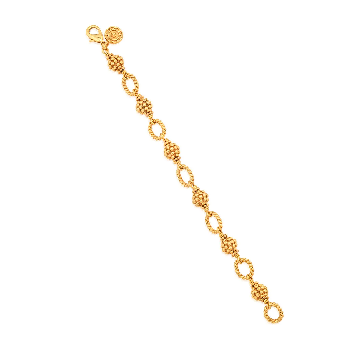 Berry Bead Bracelet - 7"+2" - Gold sold by Capucine De Wulf product image thumbnail 3