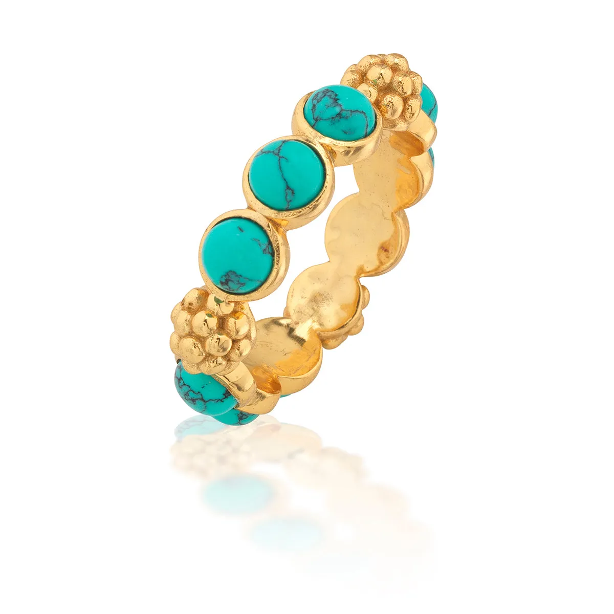 Berry Gem Ring - Turquoise sold by Capucine De Wulf product image thumbnail 3
