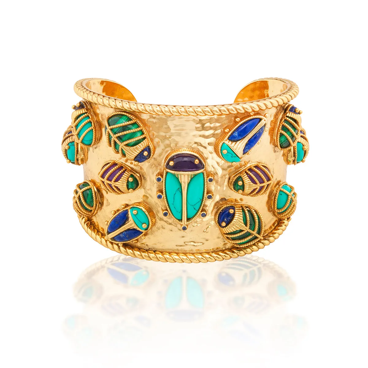 Scarab Family Reunion Cuff - Multi sold by Capucine De Wulf