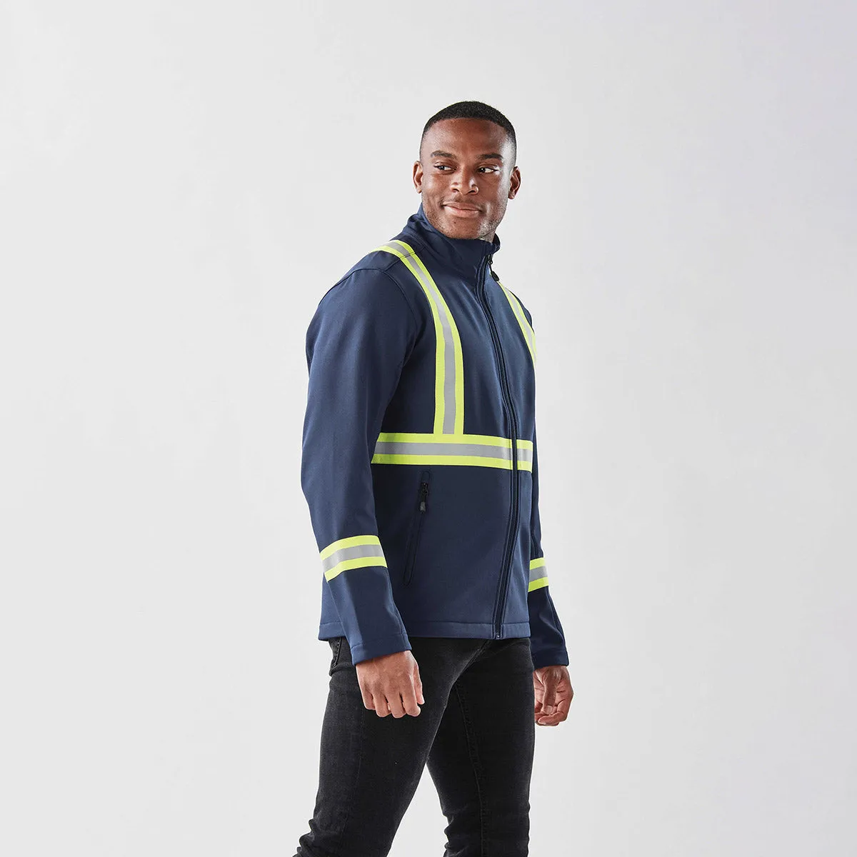 Men's Orbiter Reflective Softshell - KSB-1R sold by Stormtech