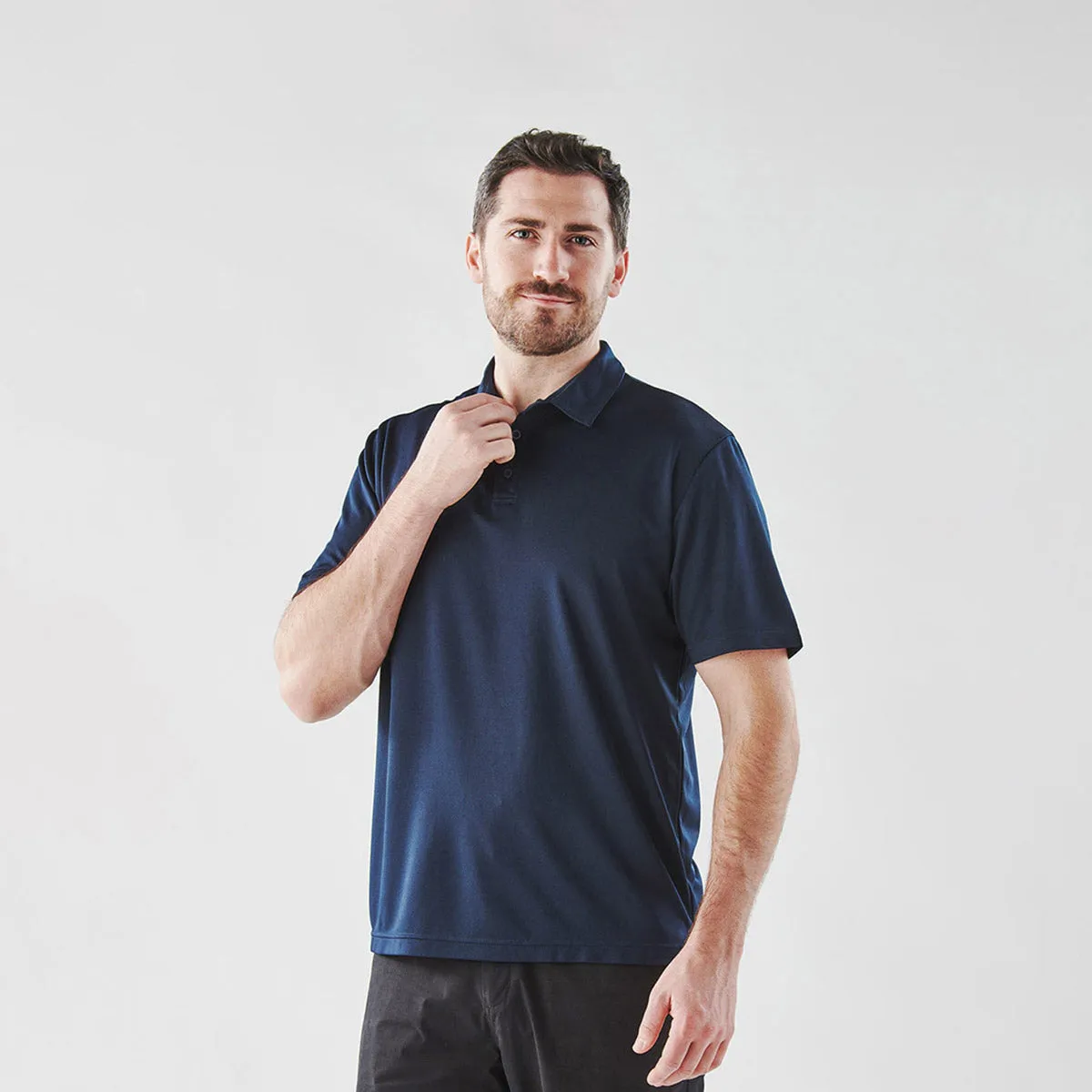 Men's Treeline Performance Short Sleeve Polo - PTS-1 sold by Stormtech