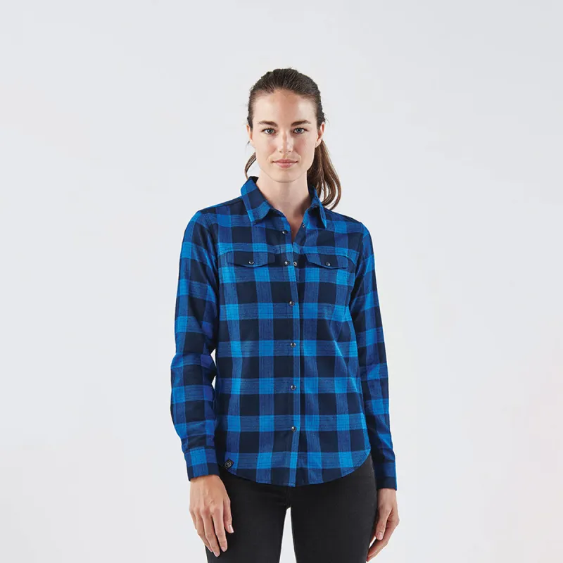 Women's Logan Snap Front Shirt - SFX-1W sold by Stormtech
