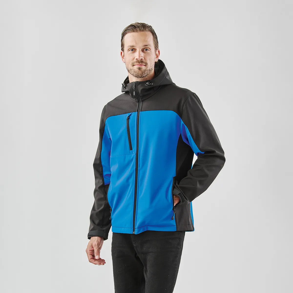 Men's Cascades Softshell Hoody - BHS-4 sold by Stormtech