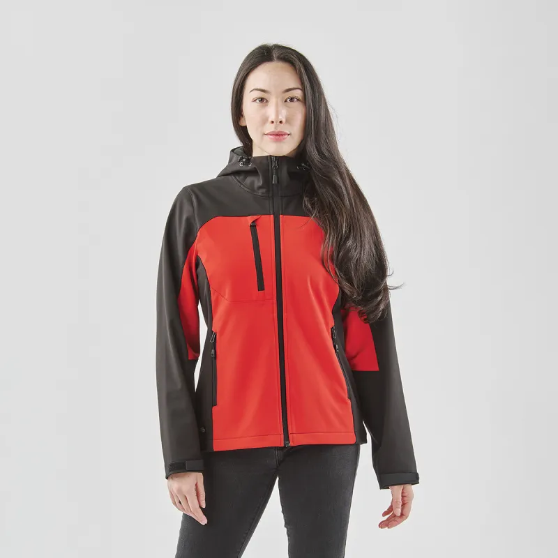 Women's Cascades Softshell Hoody - BHS-4W sold by Stormtech