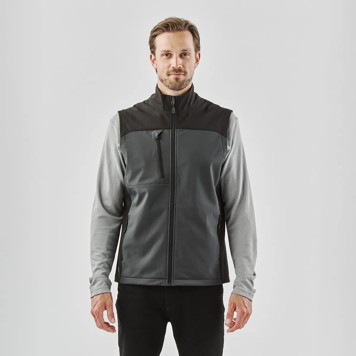 Men's Cascades Softshell Vest - BHV-3 sold by Stormtech