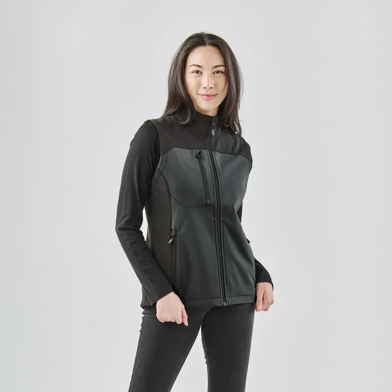 Women's Cascades Softshell Vest - BHV-3W sold by Stormtech
