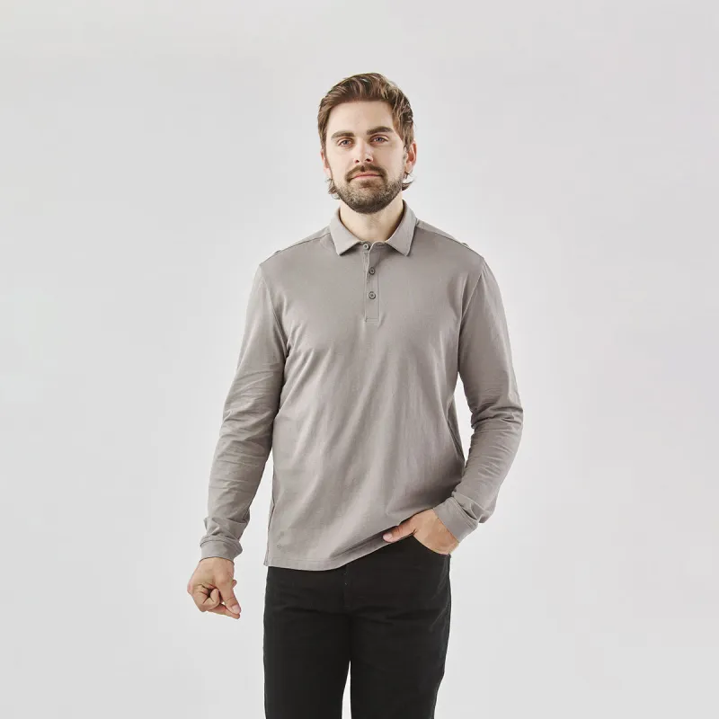 Men's Nevada L/S Micro Pique Polo - PLX-1M sold by Stormtech