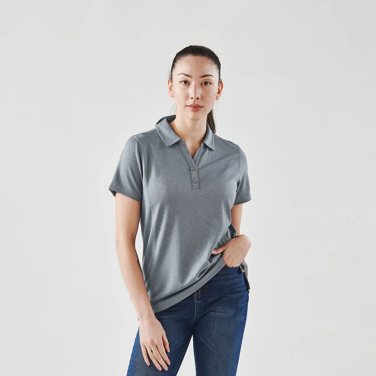 Women's Dockyard Performance Short Sleeve Polo - VLX-1W sold by Stormtech