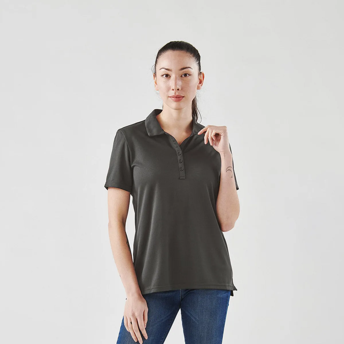Women's Treeline Performance Short Sleeve Polo - PTS-1W sold by Stormtech