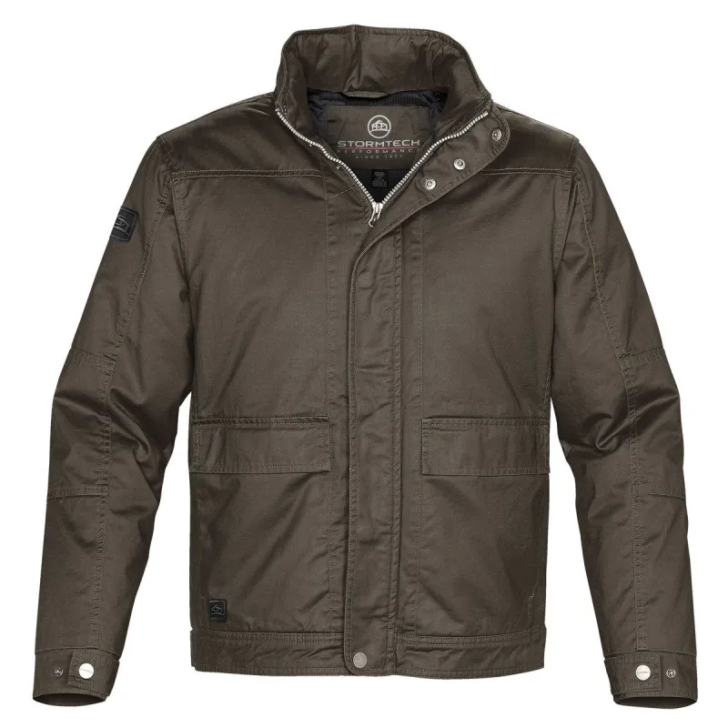 Men's Outback Waxed Twill Jacket Final Sale - WCT-2 made by Stormtech