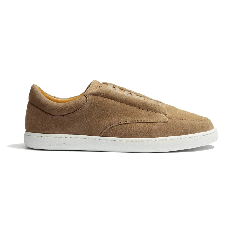 Dress sneaker [Men Taupe suede calfskin] made by JM Weston