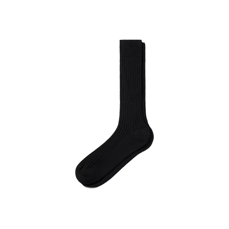 Chaussettes Laine 80% Courtes [Laine noir] made by JM Weston
