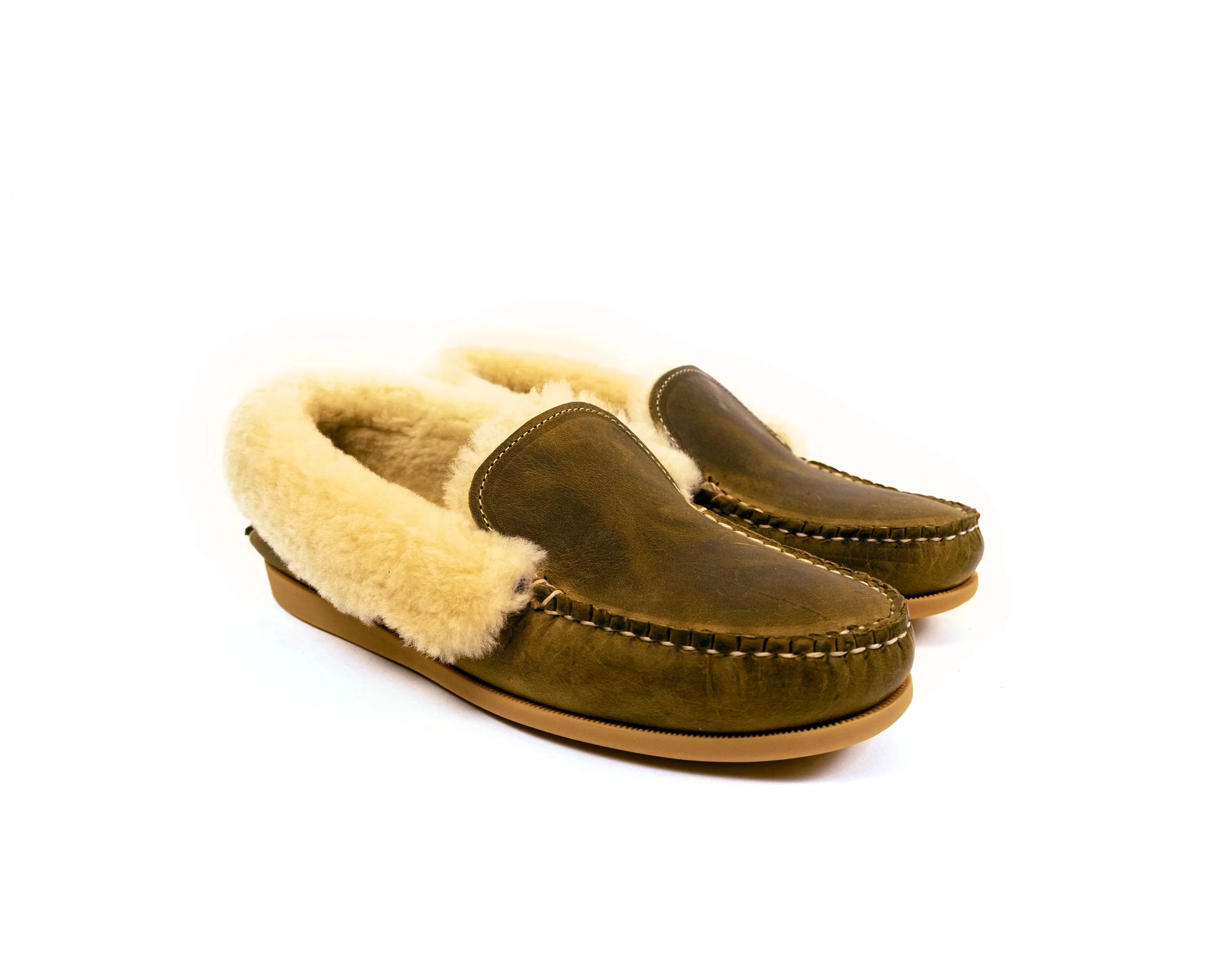 Cabin Slipper - Honey Crazy Horse sold by Easymoc product image thumbnail 2