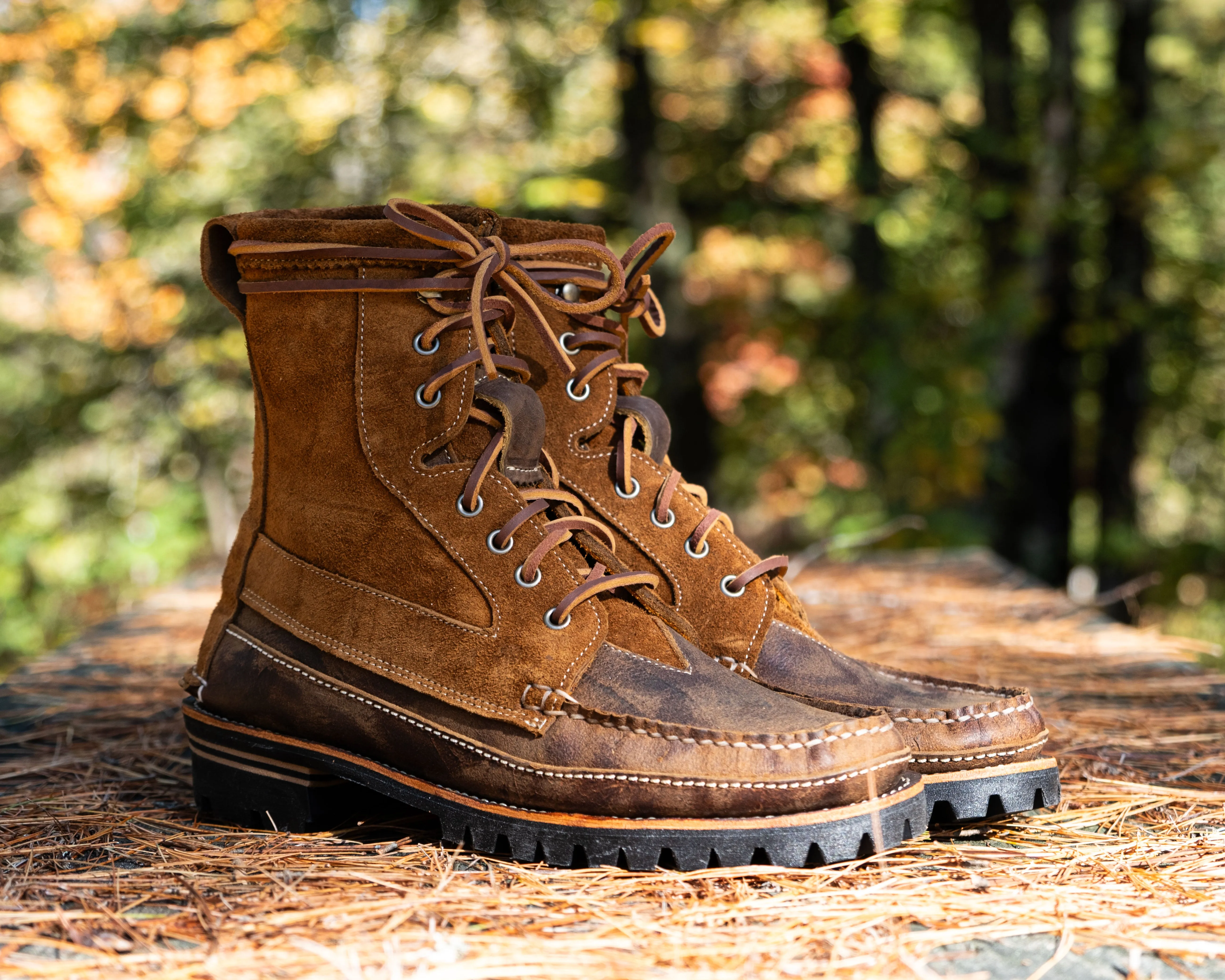 Rangeley Boot - Waxed Elk & Snuff Kudu sold by Easymoc product image thumbnail 5