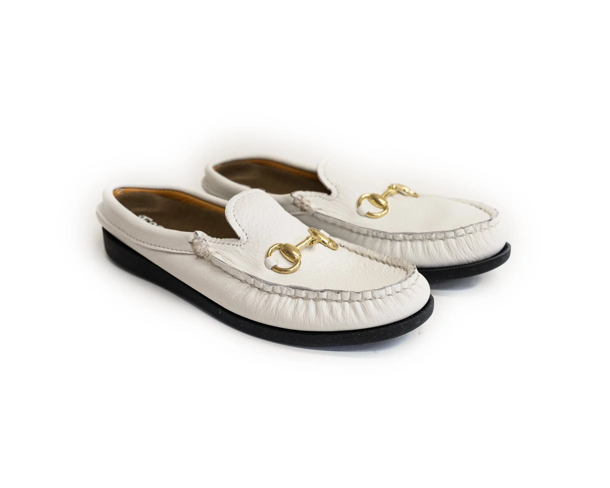 Easymoc Bit - White Tumbled Leather sold by Easymoc product image thumbnail 2