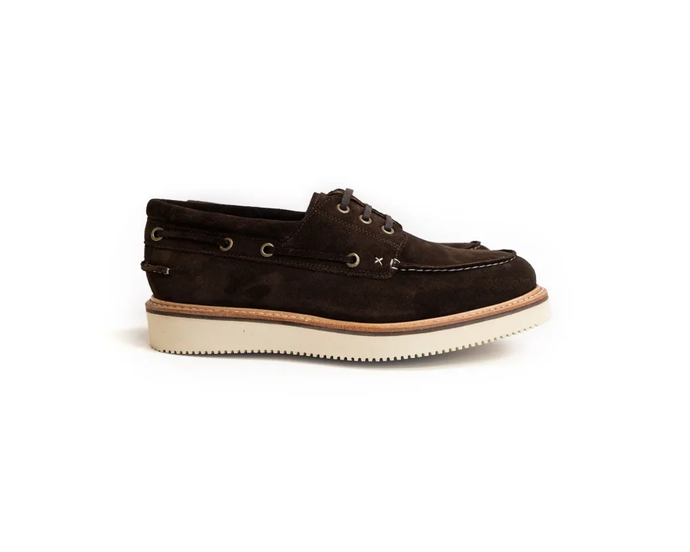 Rockland 3-eye - Chocolate Suede sold by Easymoc