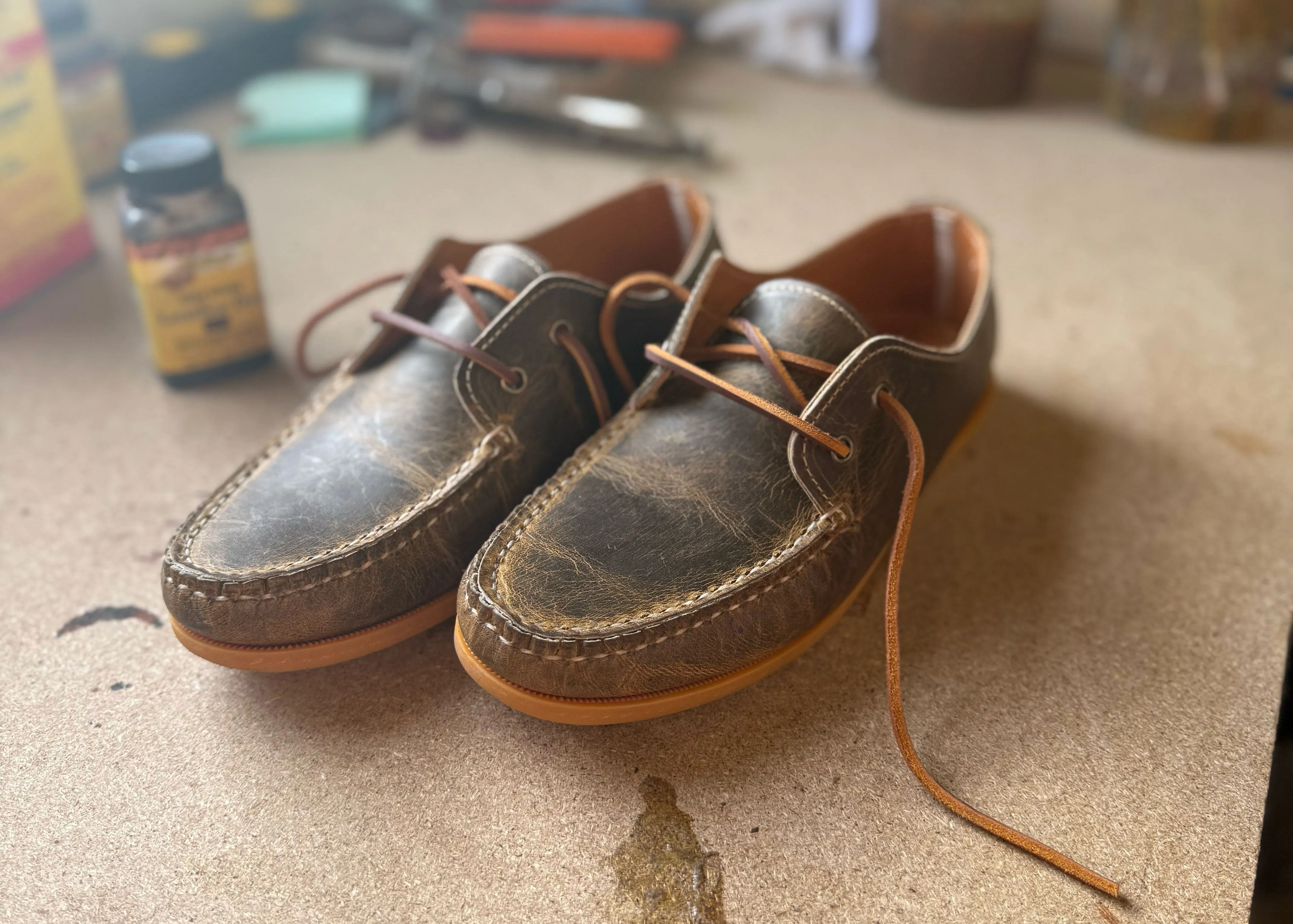 Dock Moc - Honey Crazy Horse sold by Easymoc product image thumbnail 4
