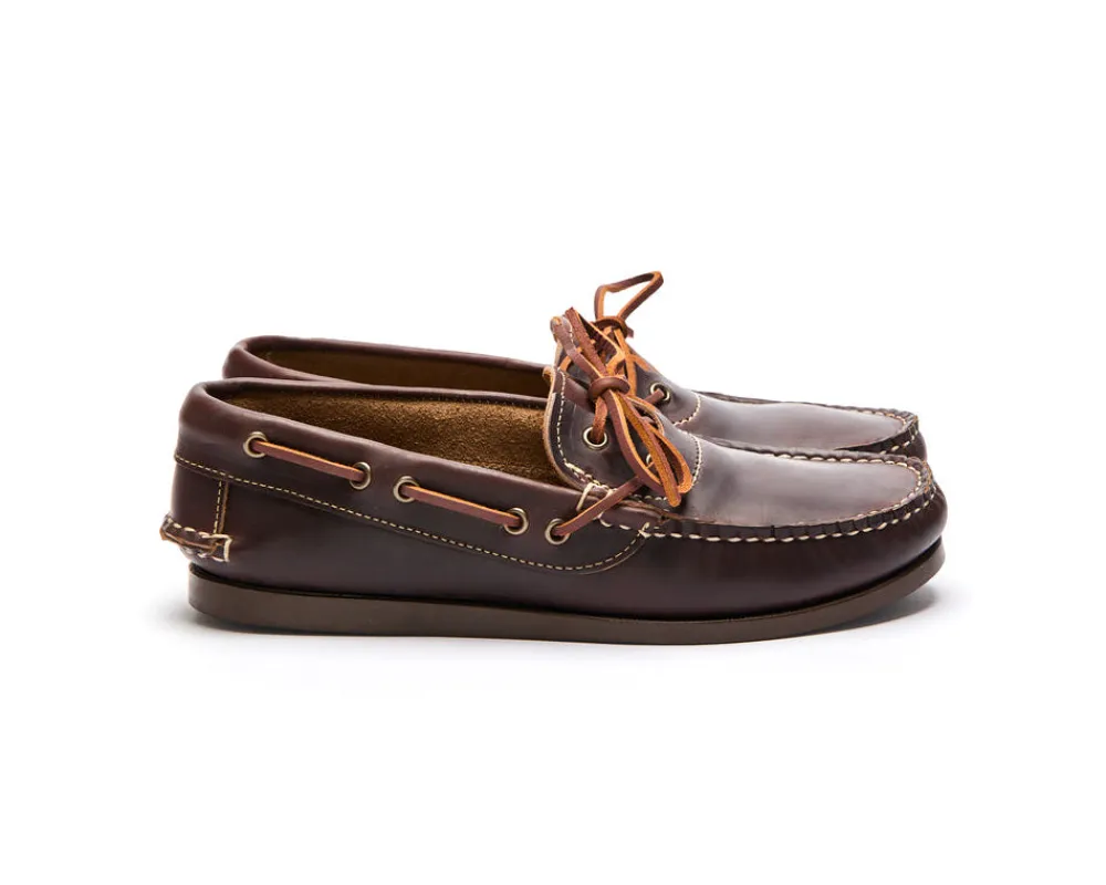 Trooper Moc - Brown Horween CXL made by Easymoc
