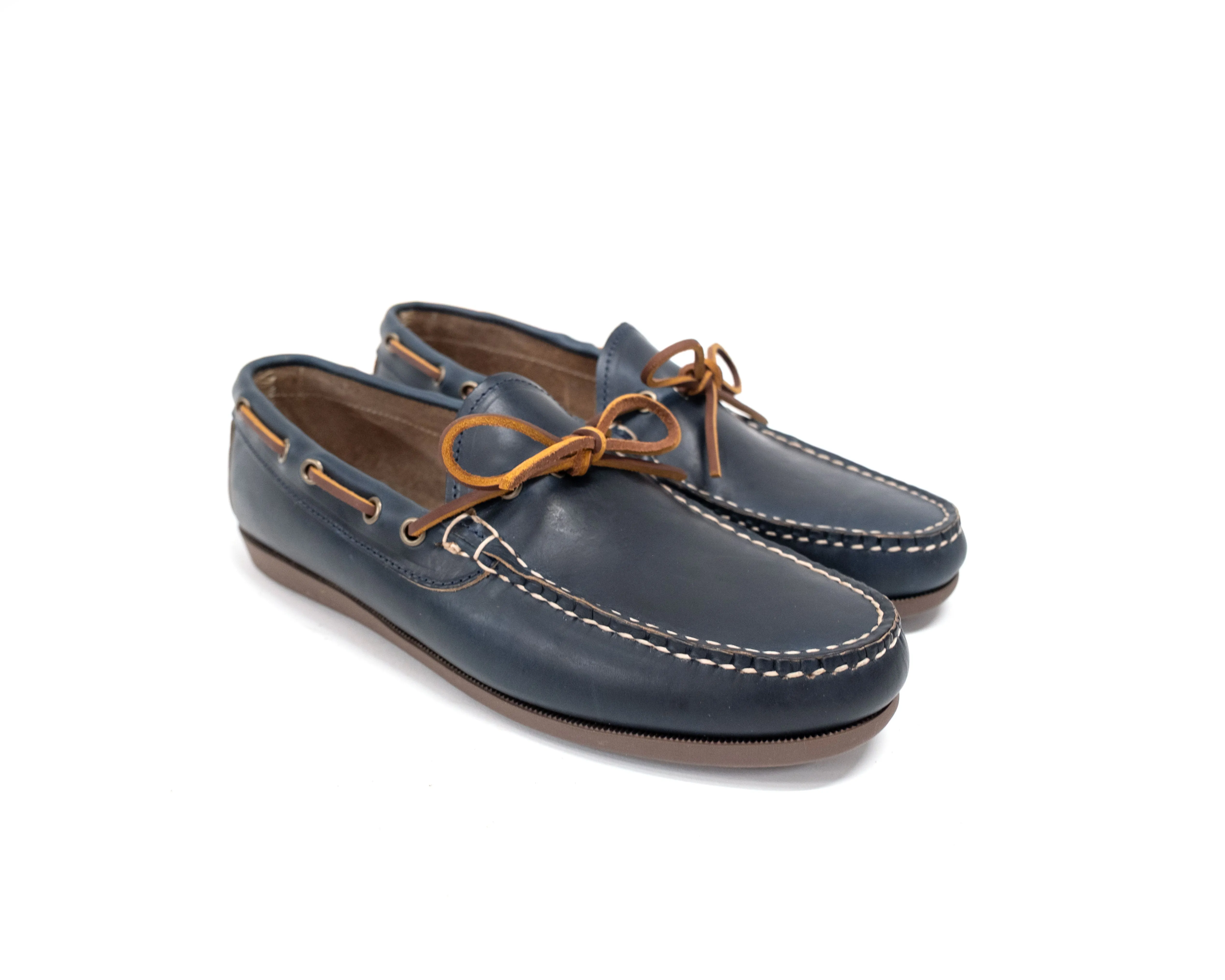 Camp Moc - Navy Horween CXL sold by Easymoc product image thumbnail 2
