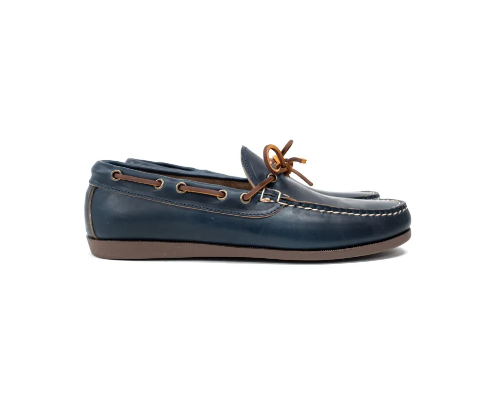 Camp Moc - Navy Horween CXL made by Easymoc