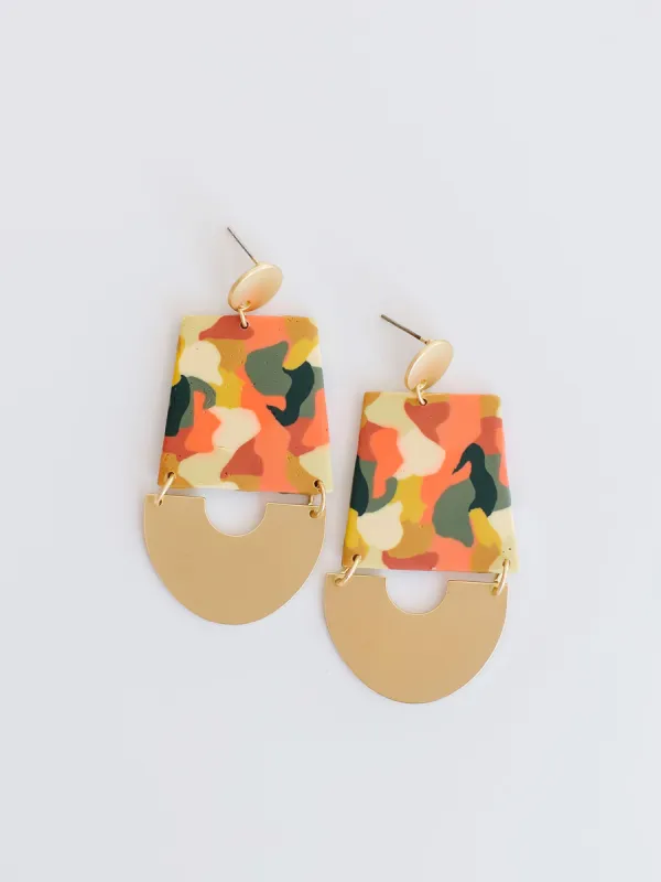 Elyse Earrings made by Michelle McDowell