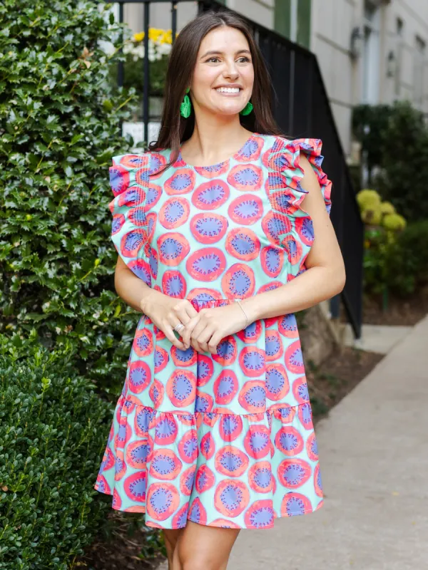 FINAL SALE - Everly Dress | Kiwi Kiss Mint sold by Michelle McDowell