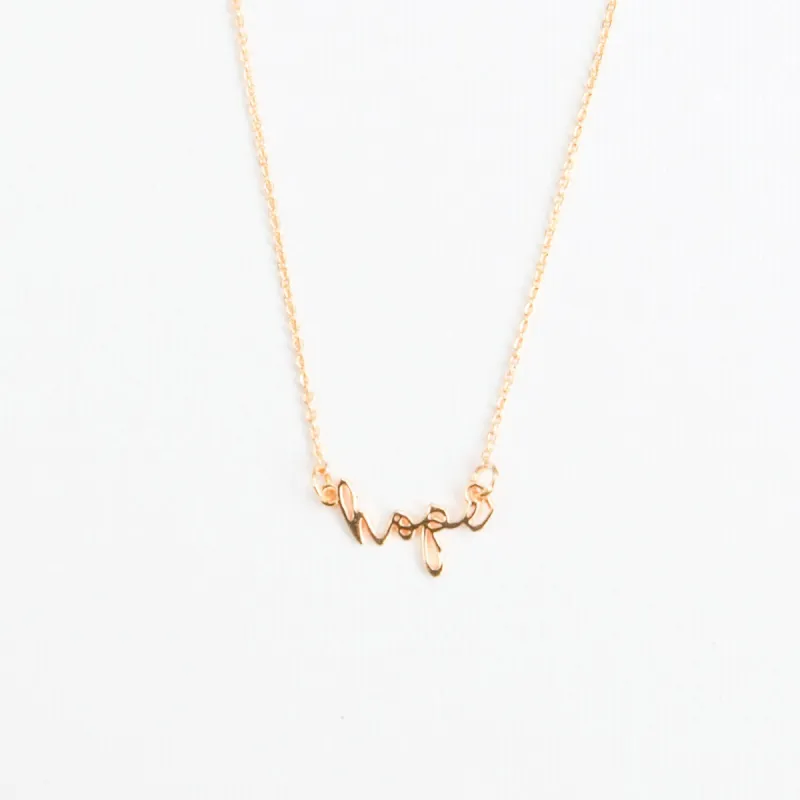 FINAL SALE - Luxe Hope Necklace sold by Michelle McDowell
