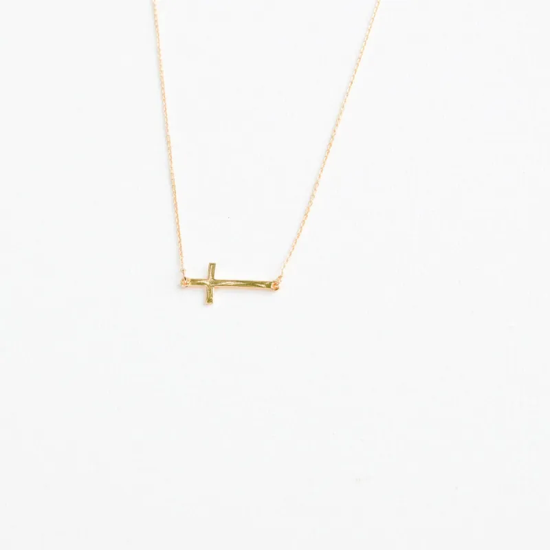 Luxe Cross Necklace sold by Michelle McDowell