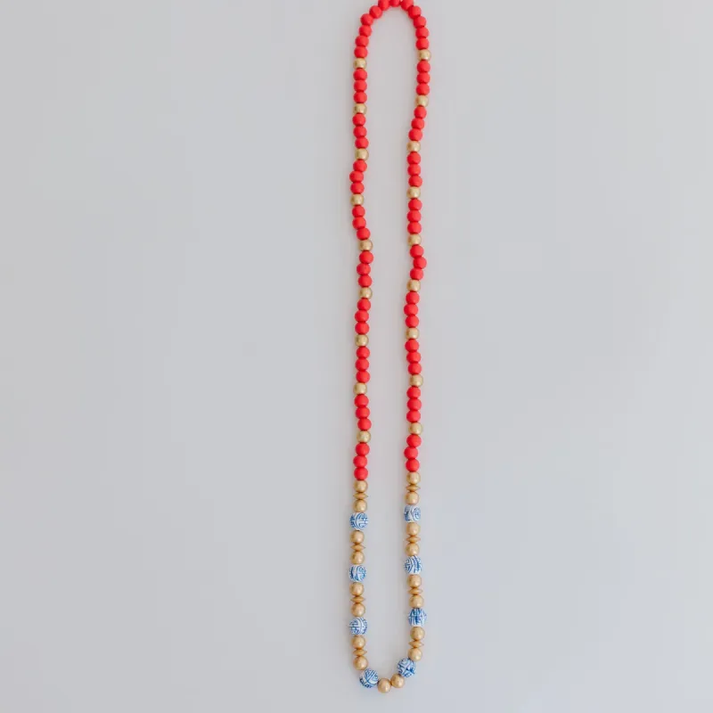 Ronan Necklace | Coral sold by Michelle McDowell