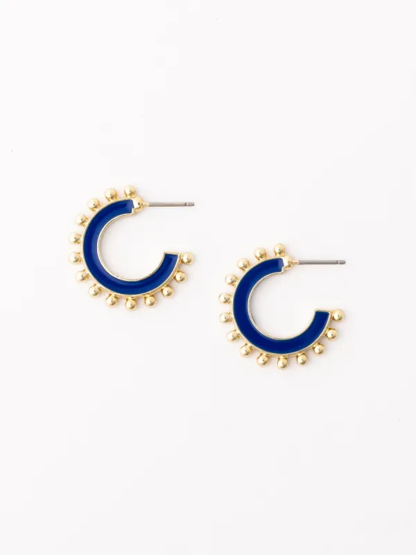Hadley Earrings | Blue sold by Michelle McDowell