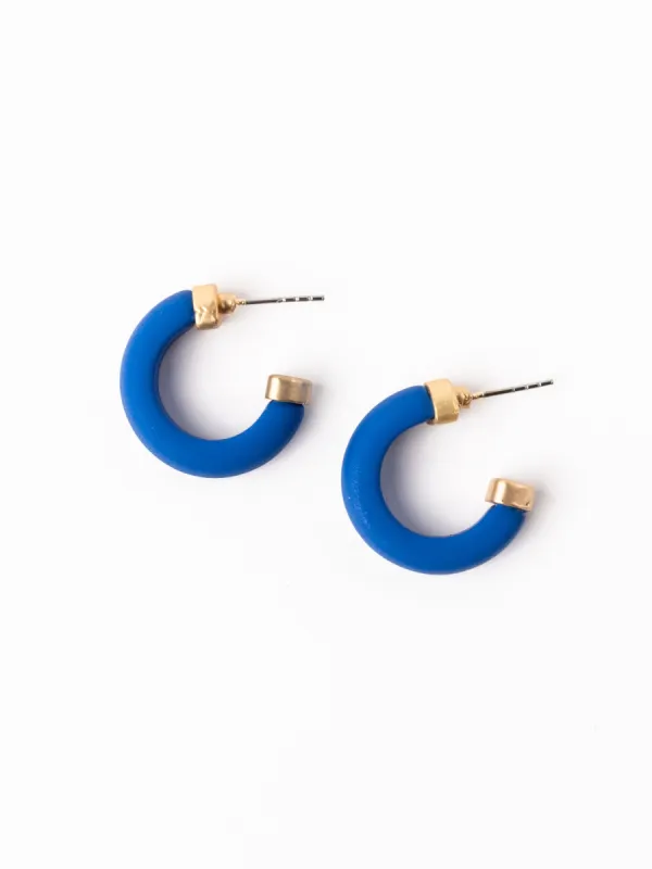 Amanda Earrings | Blue sold by Michelle McDowell