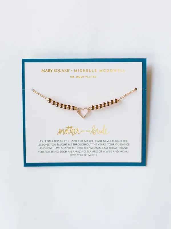 FINAL SALE - Mother of the Bride Bracelet sold by Michelle McDowell